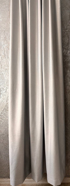 Изображение товара Штора Ника Зварико 8-200270-04 блэкаут 200x270 (светло-серый меланж)