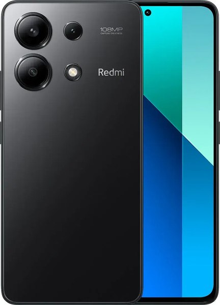 Смартфон Xiaomi Redmi Note 13 6GB/128GB (полуночный черный, без NFC)