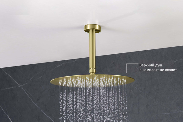 Изображение товара Душевой кронштейн Aquatek AQ2171BG (золото)