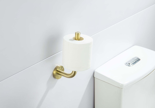 Изображение товара Держатель для туалетной бумаги Aquatek Оберон AQ4207BG (золото)