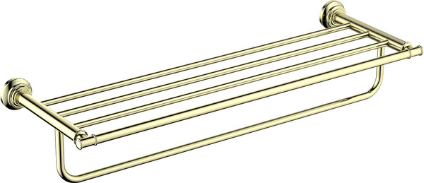 Изображение товара Полка для полотенца Aquatek Классик AQ4515PG (золото)