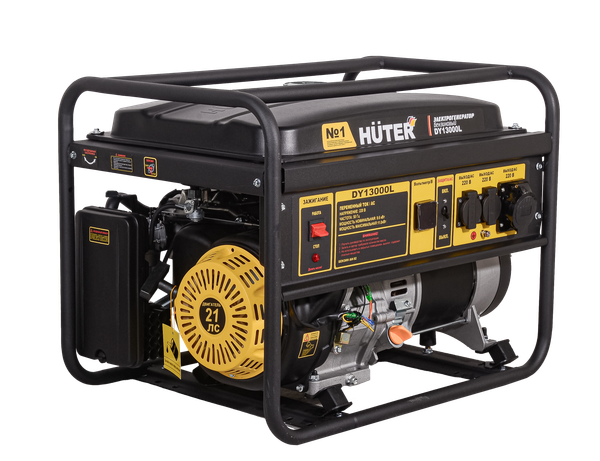 Изображение товара Бензиновый генератор Huter DY13000L (64/1/78)