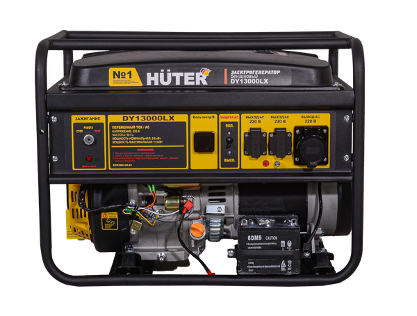Изображение товара Бензиновый генератор Huter DY13000LX (64/1/79)
