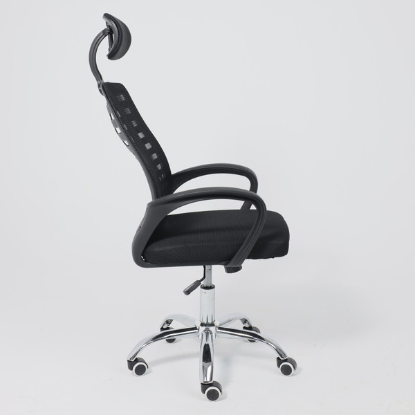 Изображение товара Кресло офисное AksHome Consul New (ткань/сетка, черный/с подголовником)