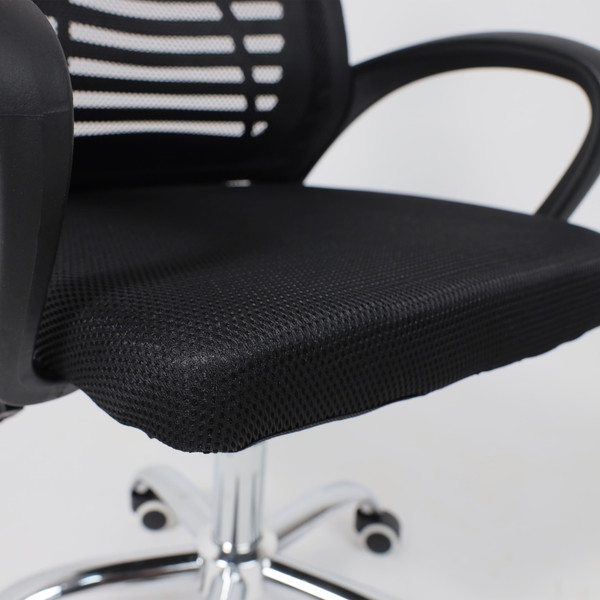 Изображение товара Кресло офисное AksHome Consul New (ткань/сетка, черный/с подголовником)