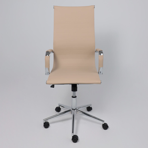 Изображение товара Кресло офисное AksHome Evelin (экокожа, бежевый)