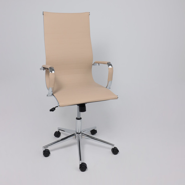 Изображение товара Кресло офисное AksHome Evelin (экокожа, бежевый)