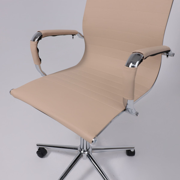 Изображение товара Кресло офисное AksHome Evelin (экокожа, бежевый)