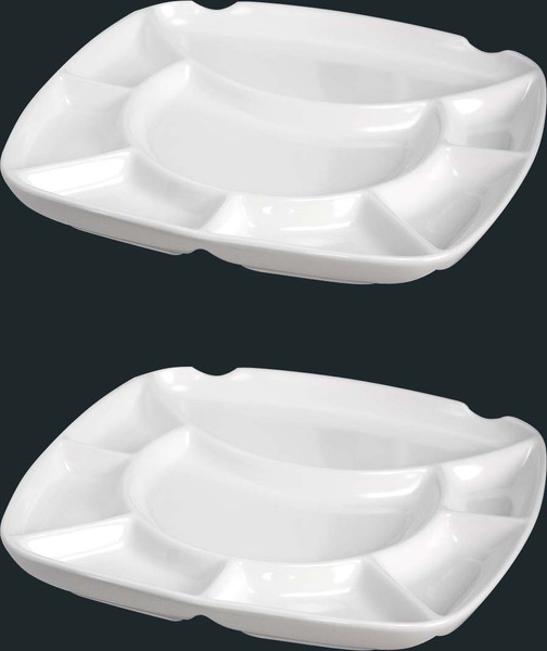 Изображение товара Набор менажниц Danny Home SF14-32 (2шт, белый)