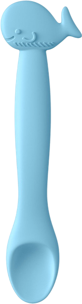 Изображение товара Ложка для кормления Suavinex Blue Whale S Whale Spoon Blue L3 IT 401352