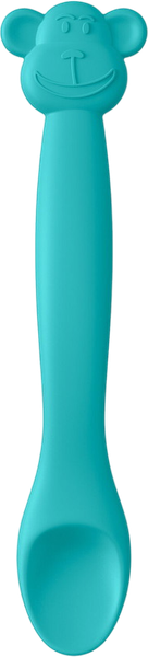 Изображение товара Ложка для кормления Suavinex Monkey Green S Monkey Spoon Green L3 IT 401354