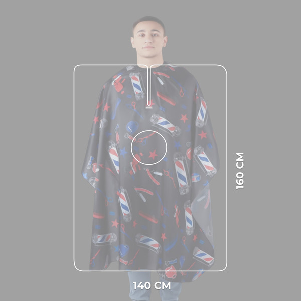 Изображение товара Накидка парикмахерская Queen Fair BarberShop / 4700922