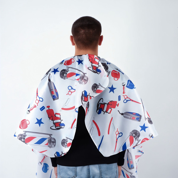 Изображение товара Накидка парикмахерская Queen Fair BarberShop / 4700923