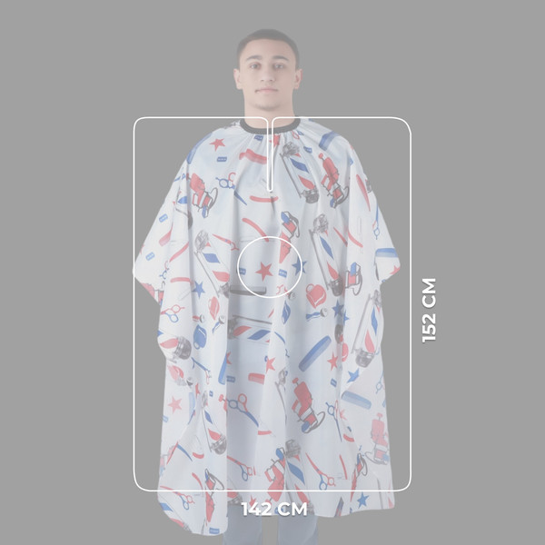 Изображение товара Накидка парикмахерская Queen Fair BarberShop / 4700923