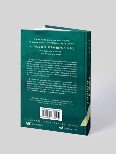 Изображение товара Книга Дом историй Книга дождя, твердая обложка (Уортон Томас)