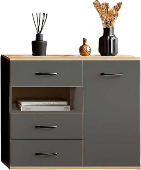 Изображение товара Тумба Мебель-Класс Виттен (дуб сонома/антрацит)