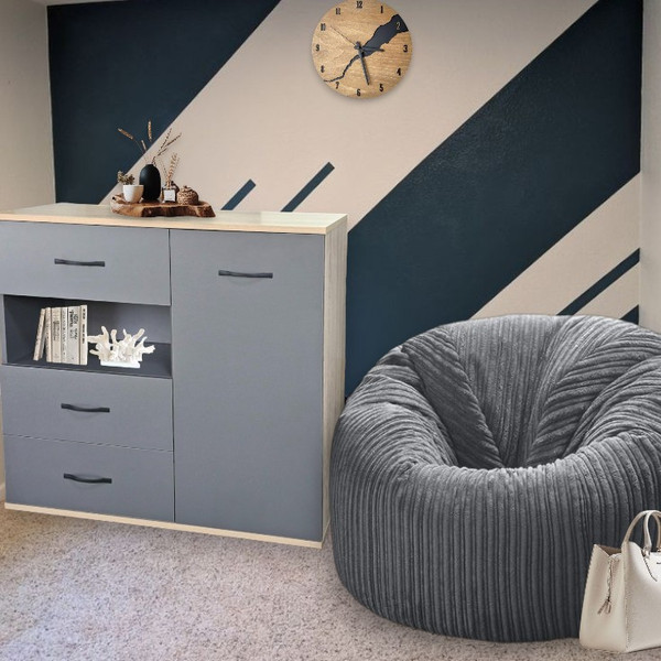 Изображение товара Тумба Мебель-Класс Виттен (дуб сонома/антрацит)