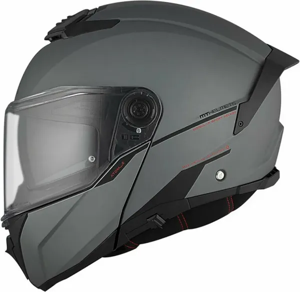 Изображение товара Мотошлем MT Helmets Atom 2 SV Solid (S, матовый титан)