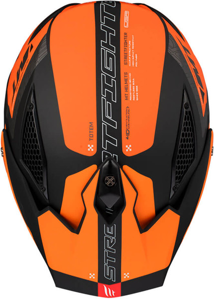 Изображение товара Мотошлем MT Helmets Streetfighter SV Totem (L, матовый оранжевый)