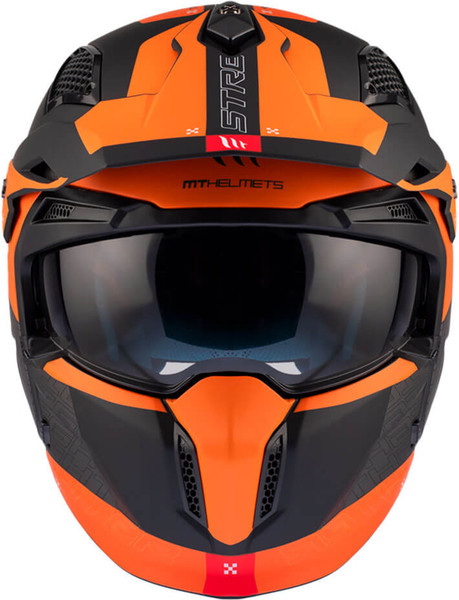 Изображение товара Мотошлем MT Helmets Streetfighter SV Totem (L, матовый оранжевый)