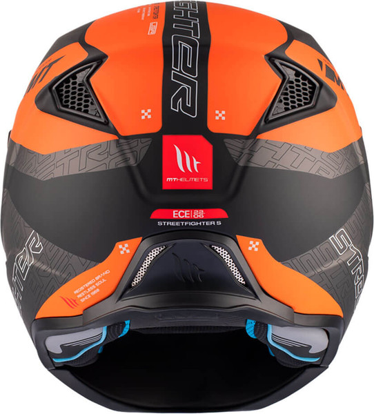 Изображение товара Мотошлем MT Helmets Streetfighter SV Totem (L, матовый оранжевый)