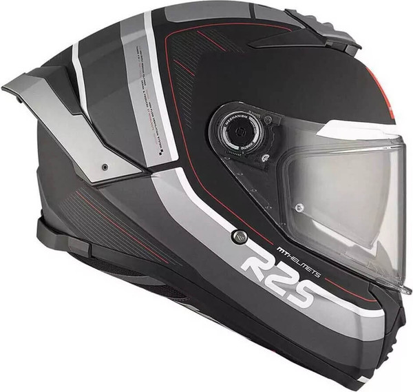 Изображение товара Мотошлем MT Helmets Thunder 4 SV R25 (M, матовый черный/серый)