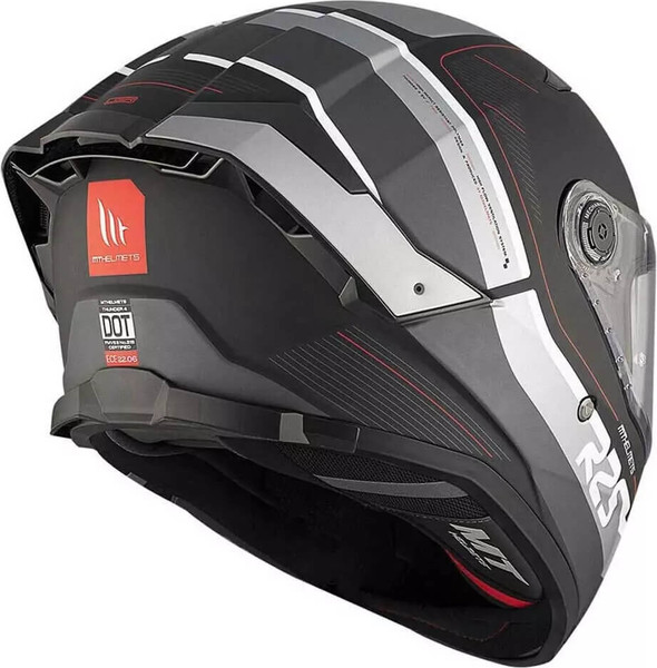 Изображение товара Мотошлем MT Helmets Thunder 4 SV R25 (M, матовый черный/серый)