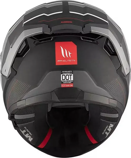Изображение товара Мотошлем MT Helmets Thunder 4 SV R25 (XS, матовый черный/серый)