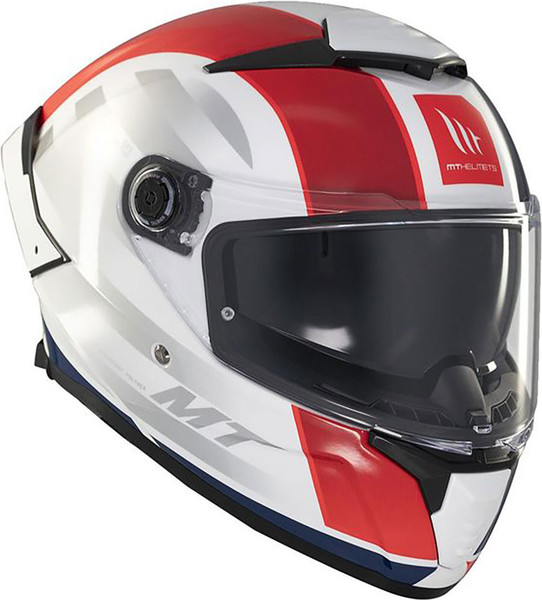 Изображение товара Мотошлем MT Helmets Thunder 4 SV Treads (M, глянцевый белый/синий)