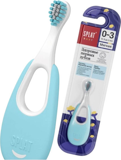 Изображение товара Зубная щетка Splat Baby для детей с ионами серебра мягкая