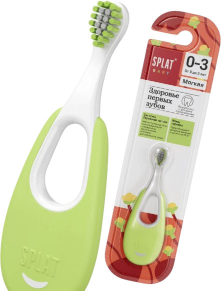 Изображение товара Зубная щетка Splat Baby для детей с ионами серебра мягкая