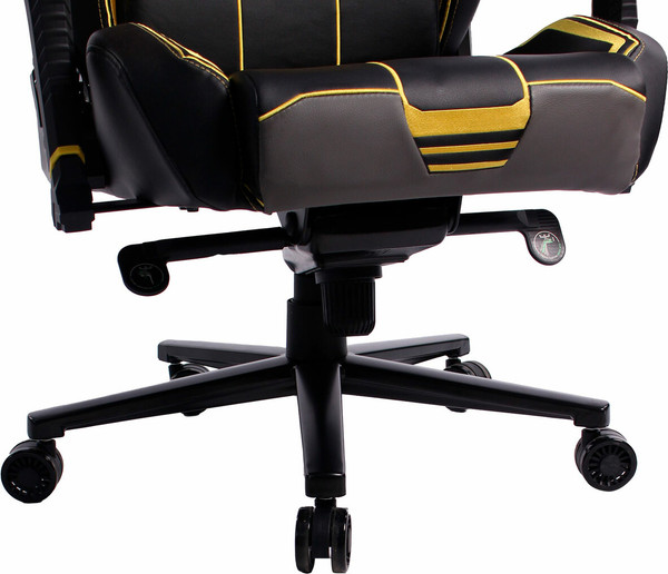 Изображение товара Кресло геймерское Brabix GM-180 / 532953 (черный/желтый)