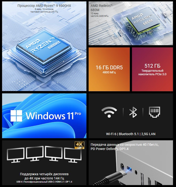 Изображение товара Неттоп Chuwi AuBox 6935768760313