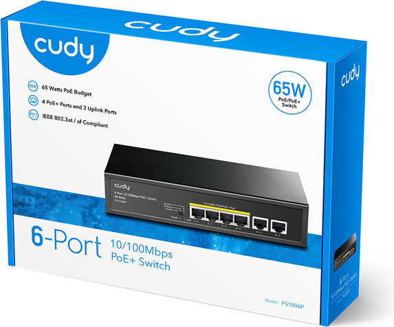 Изображение товара Коммутатор Cudy FS1006P