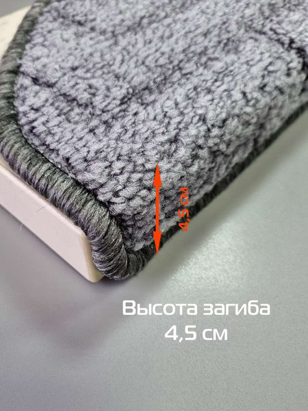 Изображение товара Набор ковриков для лестницы MATEX My Step / 54-627 (5шт, темно-серый)