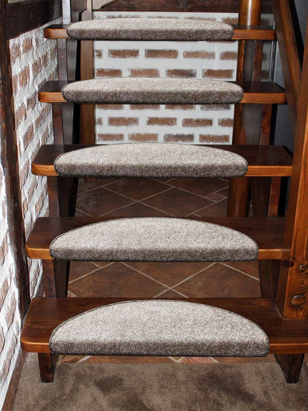 Изображение товара Набор ковриков для лестницы MATEX My Step / 54-672 (5шт, темно-бежевый)