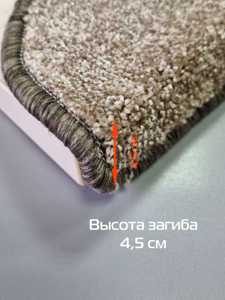 Изображение товара Набор ковриков для лестницы MATEX My Step / 54-672 (5шт, темно-бежевый)