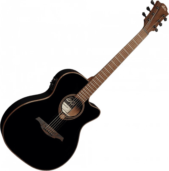 Изображение товара Электроакустическая гитара LAG T118ASCE-BLK