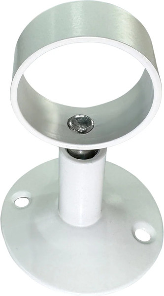 Изображение товара Держатель для полотенцесушителя Ростела С кольцом 1" Ral 9016