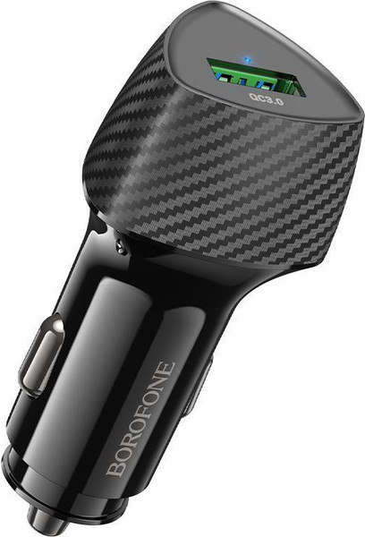 Изображение товара Адаптер питания автомобильный Borofone BZ31 (черный)