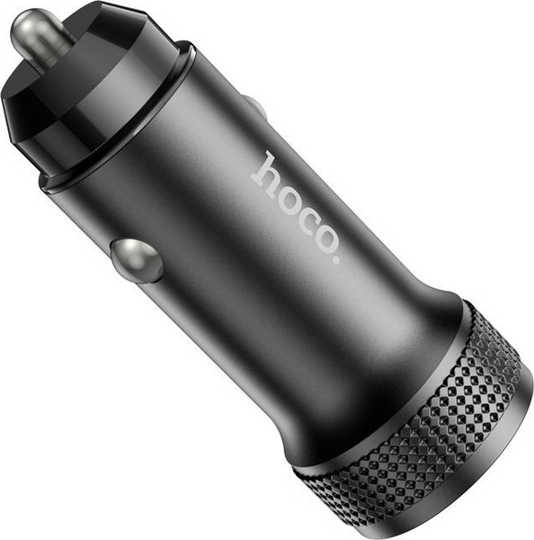 Изображение товара Адаптер питания автомобильный Hoco Z49B (черный)