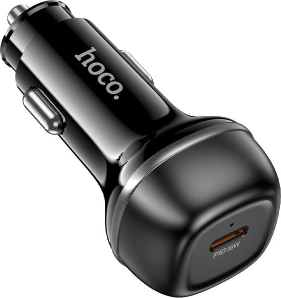 Изображение товара Адаптер питания автомобильный Hoco Z58 (черный)