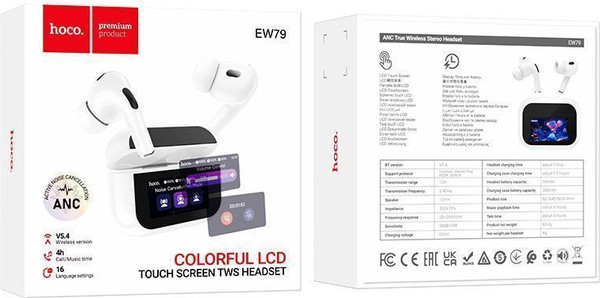 Изображение товара Беспроводные наушники Hoco EW79 TWS (белый)