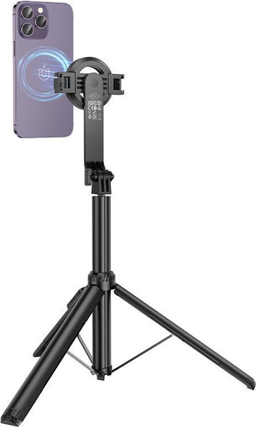 Изображение товара Монопод для селфи Hoco K25 (черный)