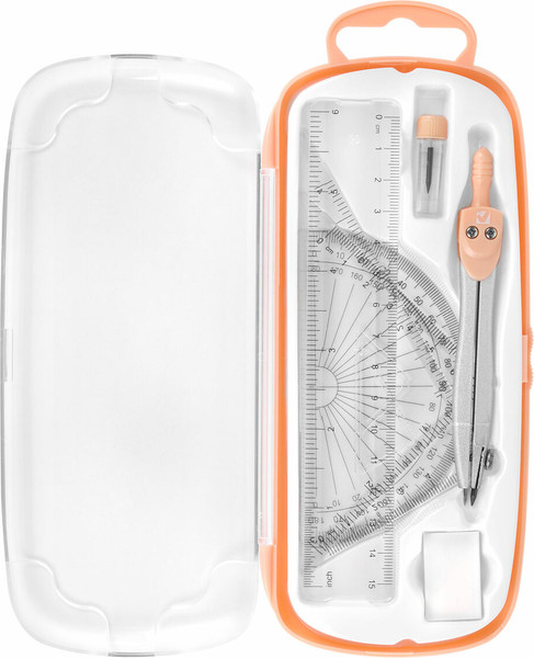 Изображение товара Готовальня Brauberg School Kit / 210704 (персиковый)