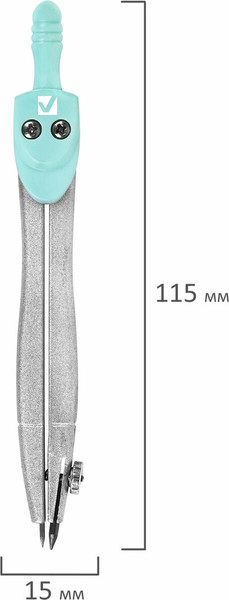 Изображение товара Готовальня Brauberg School Kit / 210705 (мятный)