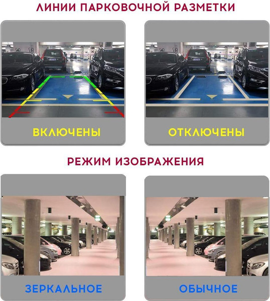 Изображение товара Камера заднего вида Prology RVC-100 AHD