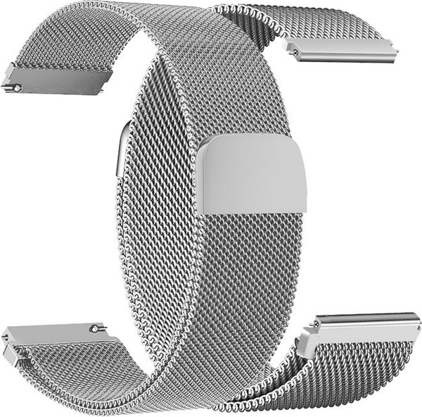 Изображение товара Ремешок для умных часов Hoco WH02 (20мм, серебро)