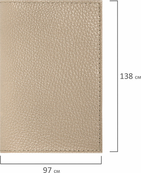 Изображение товара Обложка на паспорт Brauberg 238863 (бежевый)