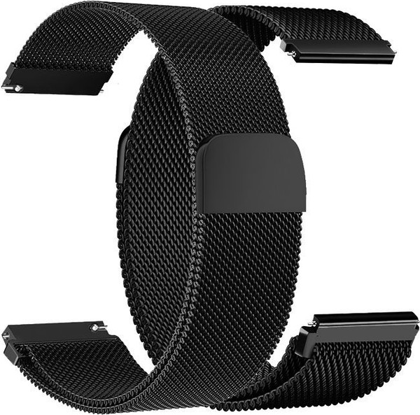 Изображение товара Ремешок для умных часов Hoco WH02 (20мм, черный)